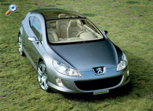 design extrieur de la Peugeot 407 Elixir